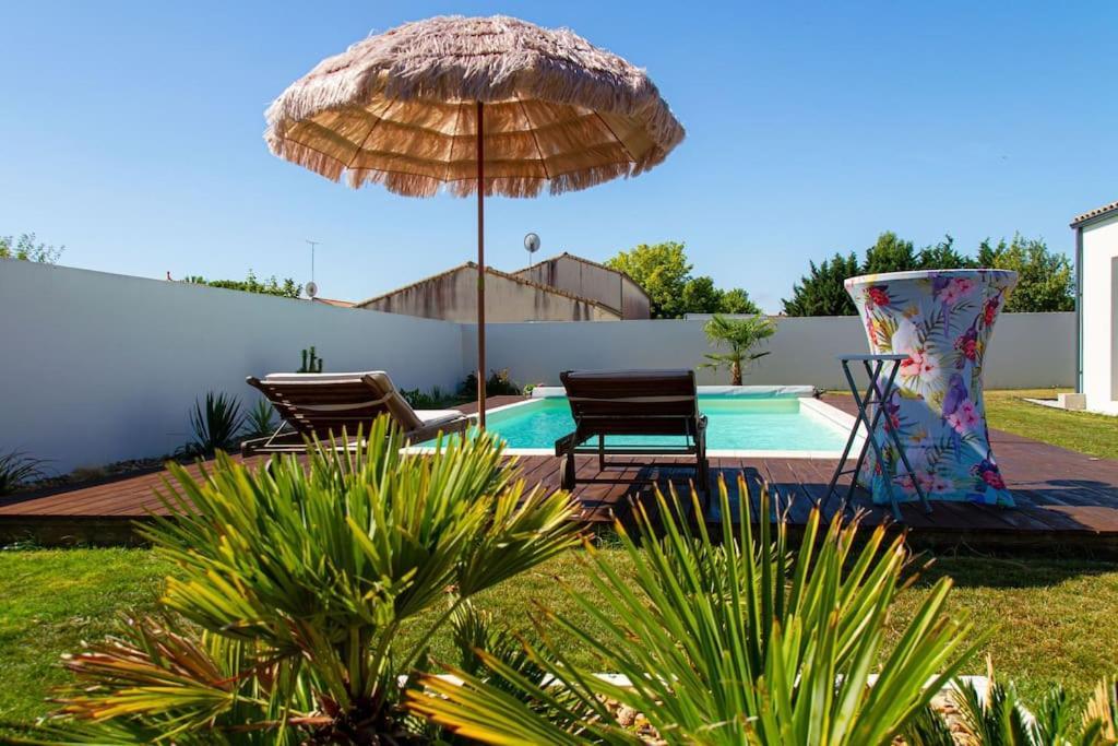 Villa Avec Piscine Chauffee Trois Chambres Saint-Sulpice-de-Royan Bagian luar foto